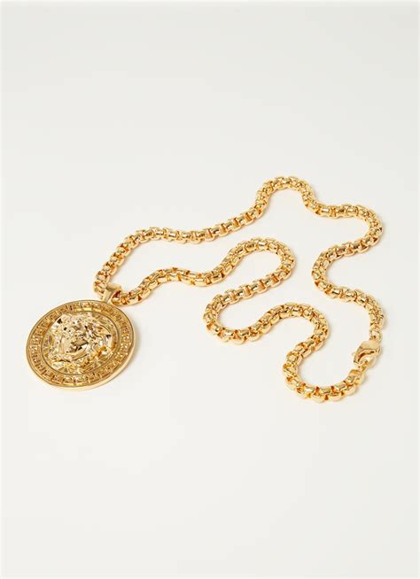 versace ketting goud heren|Kettingen voor heren van Versace .